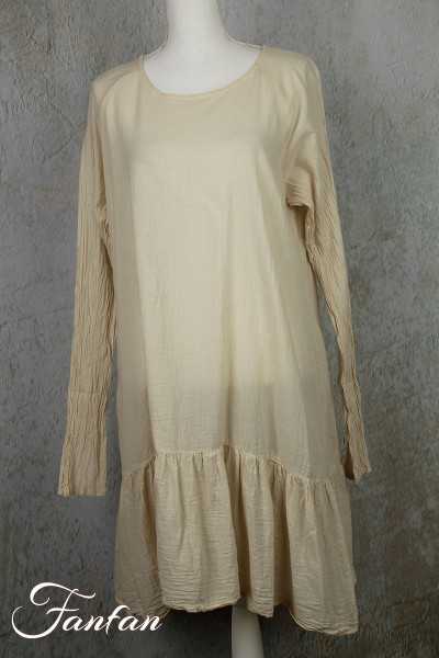 Privatsachen Tunique Positour en coton bio Kreide