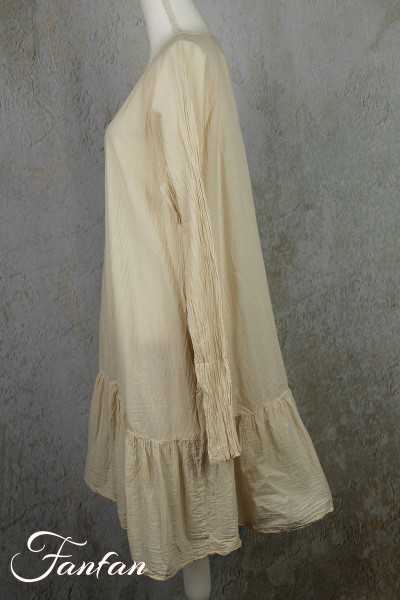 Privatsachen Tunique Positour en coton bio Kreide