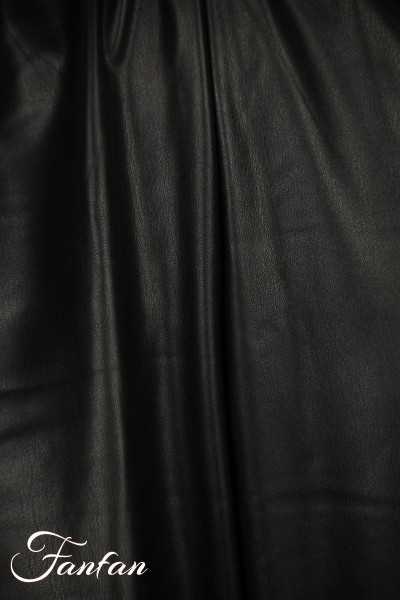 Alain Murati Pantalon noir 2822GD Simili cuir