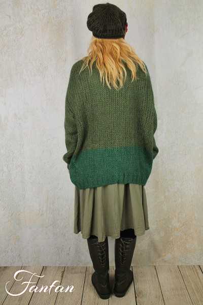 Alembika Veste maille verte AJ124