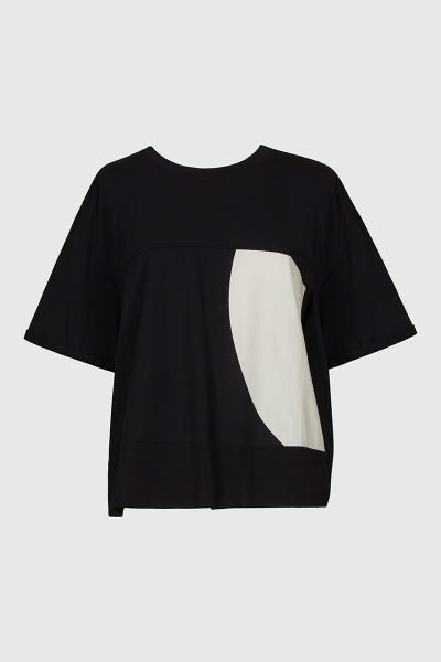 Urban by alembika Top UT307 Blanc et Noir