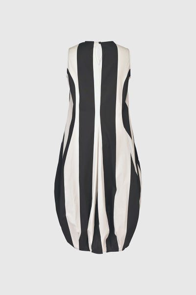 Urban by Alembika Robe UD352 Stripes Noir et Blanc