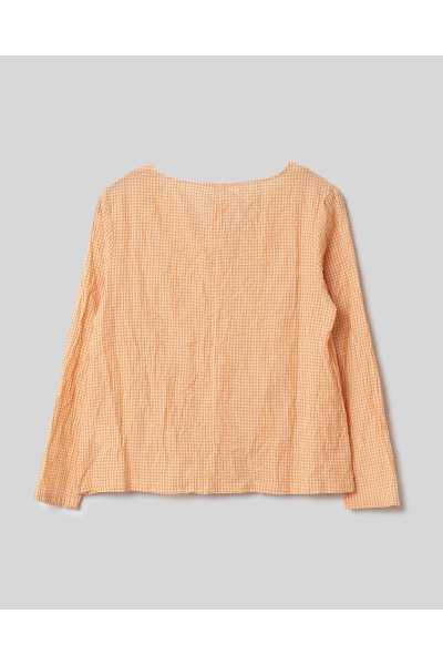 Ewa I Walla Blouse Matilda 44905 checked voile