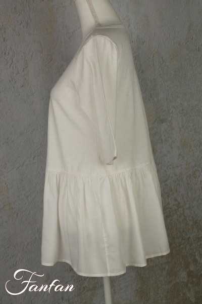 Orientique Naturally Top Essentials 6209 Blanc