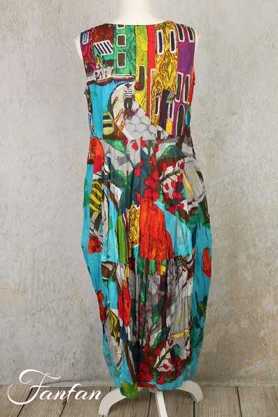 Orientique Naturally Robe Burano en coton organique 2158 Print