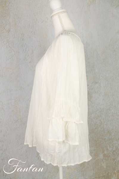 Orientique Naturally Top Essentials 5201 Blanc