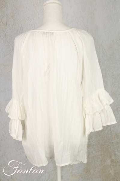 Orientique Naturally Top Essentials 5201 Blanc