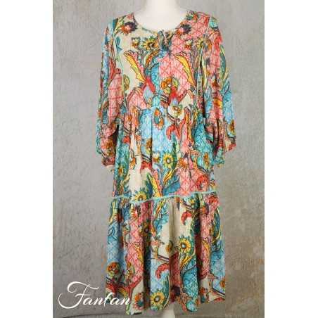 Orientique Naturally Robe Mostar 2145 Print