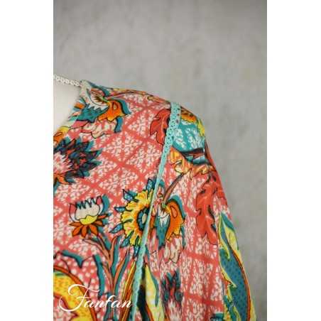Orientique Naturally Robe Mostar 2145 Print