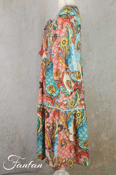 Orientique Naturally Robe Mostar 2145 Print