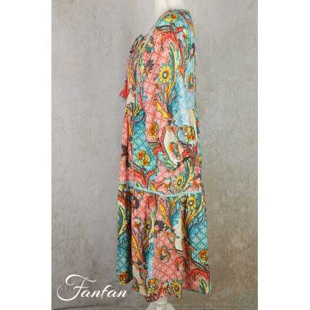 Orientique Naturally Robe Mostar 2145 Print