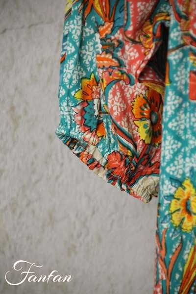 Orientique Naturally Robe Mostar 2145 Print