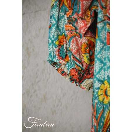 Orientique Naturally Robe Mostar 2145 Print