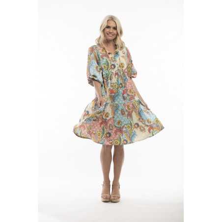 Orientique Naturally Robe Mostar 2145 Print