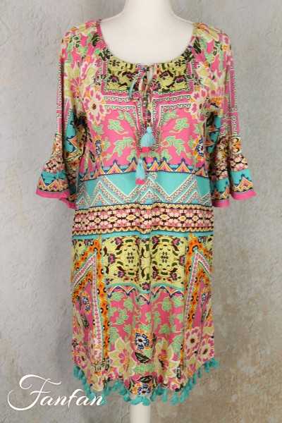 Orientique Naturally Robe Iruya 8109 Pink