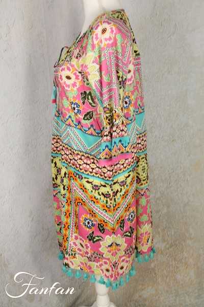 Orientique Naturally Robe Iruya 8109 Pink