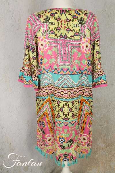 Orientique Naturally Robe Iruya 8109 Pink