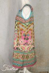Orientique Naturally Robe Iruya 8105 Réversible Blue et Pink
