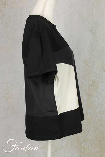 Urban by alembika Top UT307 Blanc et Noir