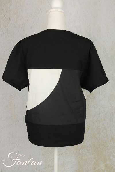 Urban by alembika Top UT307 Blanc et Noir