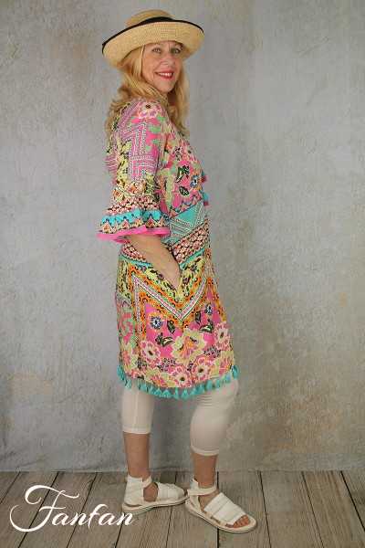 Orientique Naturally Robe Iruya 8109 Pink