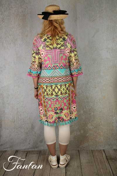 Orientique Naturally Robe Iruya 8109 Pink