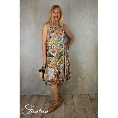 Orientique Naturally Robe Bibury 8121 Print