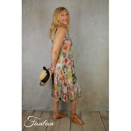 Orientique Naturally Robe Bibury 8121 Print