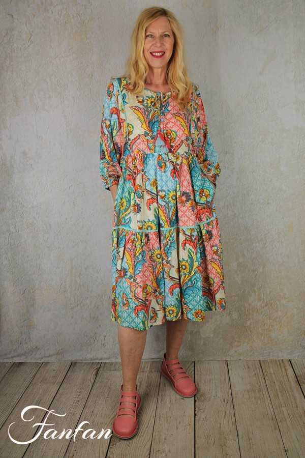 Orientique Naturally Robe Mostar 2145 Print