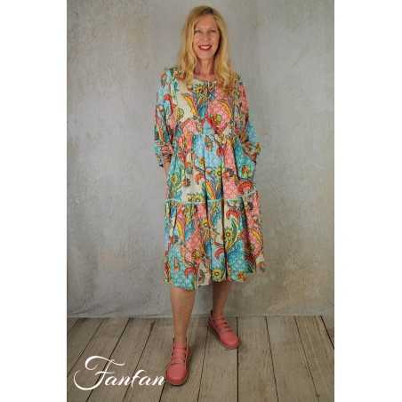 Orientique Naturally Robe Mostar 2145 Print