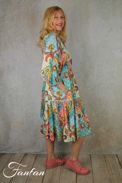 Orientique Naturally Robe Mostar 2145 Print