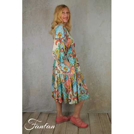 Orientique Naturally Robe Mostar 2145 Print