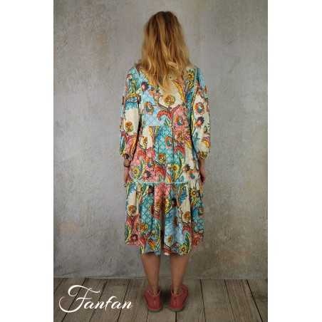 Orientique Naturally Robe Mostar 2145 Print