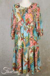 Orientique Naturally Robe Mostar 2145 Print