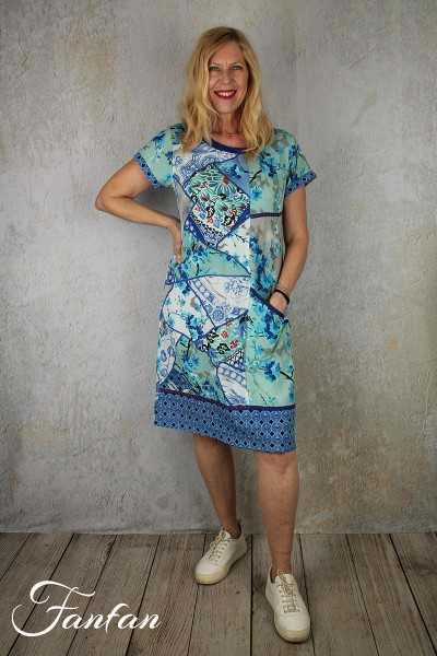 Orientique Naturally Robe Kintsugi 2133 avec imprimé
