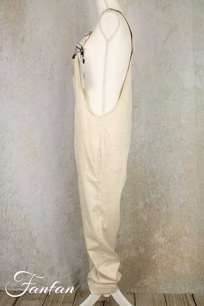 Van-Dos Pantalon Salopette écru 67221006