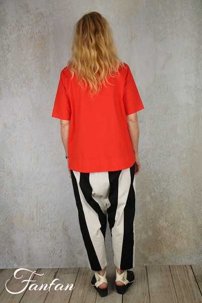 Urban by Alembika Pantalon UP330 Rayures Noir et Blanc
