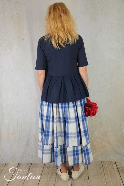 Orientique Naturally Top Essentials 6209 Navy