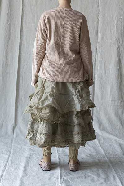 Les Ours Veste Erable Gros Velours Rose 1