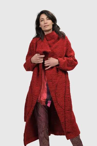 Alembika Coat J206 Scarlet