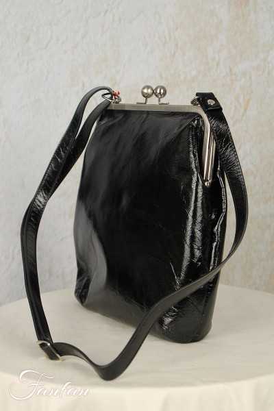 Volker Lang Sac MATA Vintage Schwarz