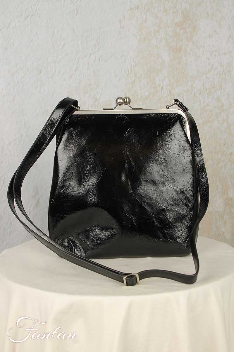 Volker Lang MATA Vintage Bag Schwarz