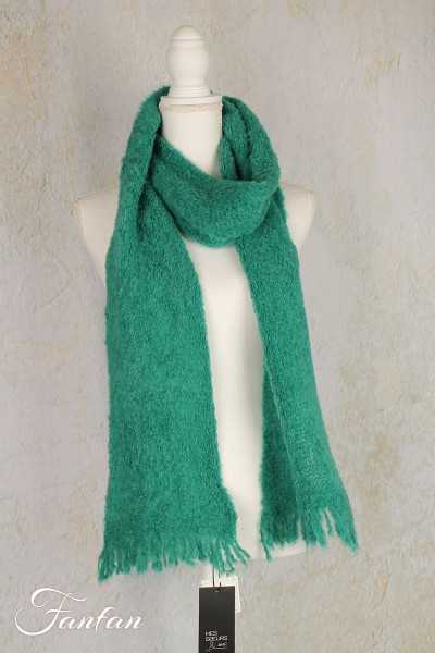 Mes Sœurs & Moi Echarpe Franges Theresa Emerald