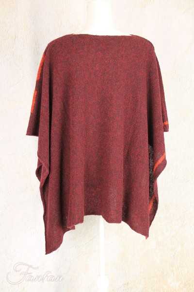 Mes Sœurs & Moi Poncho Jacquard Dahlia