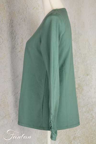 Mes Soeurs & Moi T-shirt Jaime trapèze Tilleul