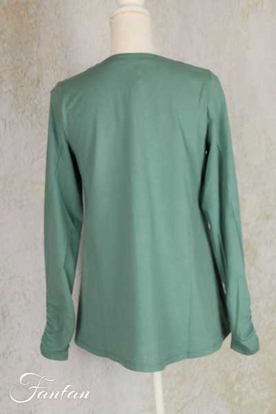 Mes Soeurs & Moi T-shirt Jaime trapèze Tilleul