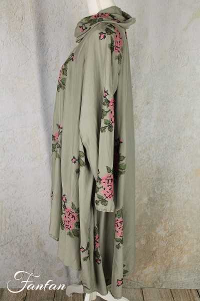 Privatsachen Robe Wirtschaden Petit Point Salbei en soie