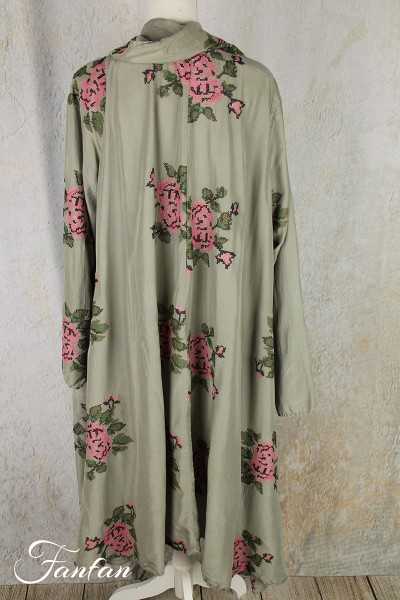 Privatsachen Robe Wirtschaden Petit Point Salbei en soie