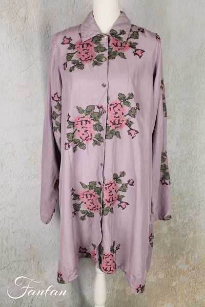 Privatsachen Blouse Origihell Yard Petit Point en soie