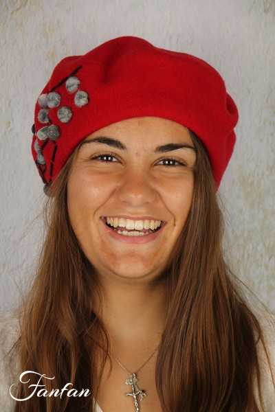 Rabionek Béret rouge Damski  BM22.02T